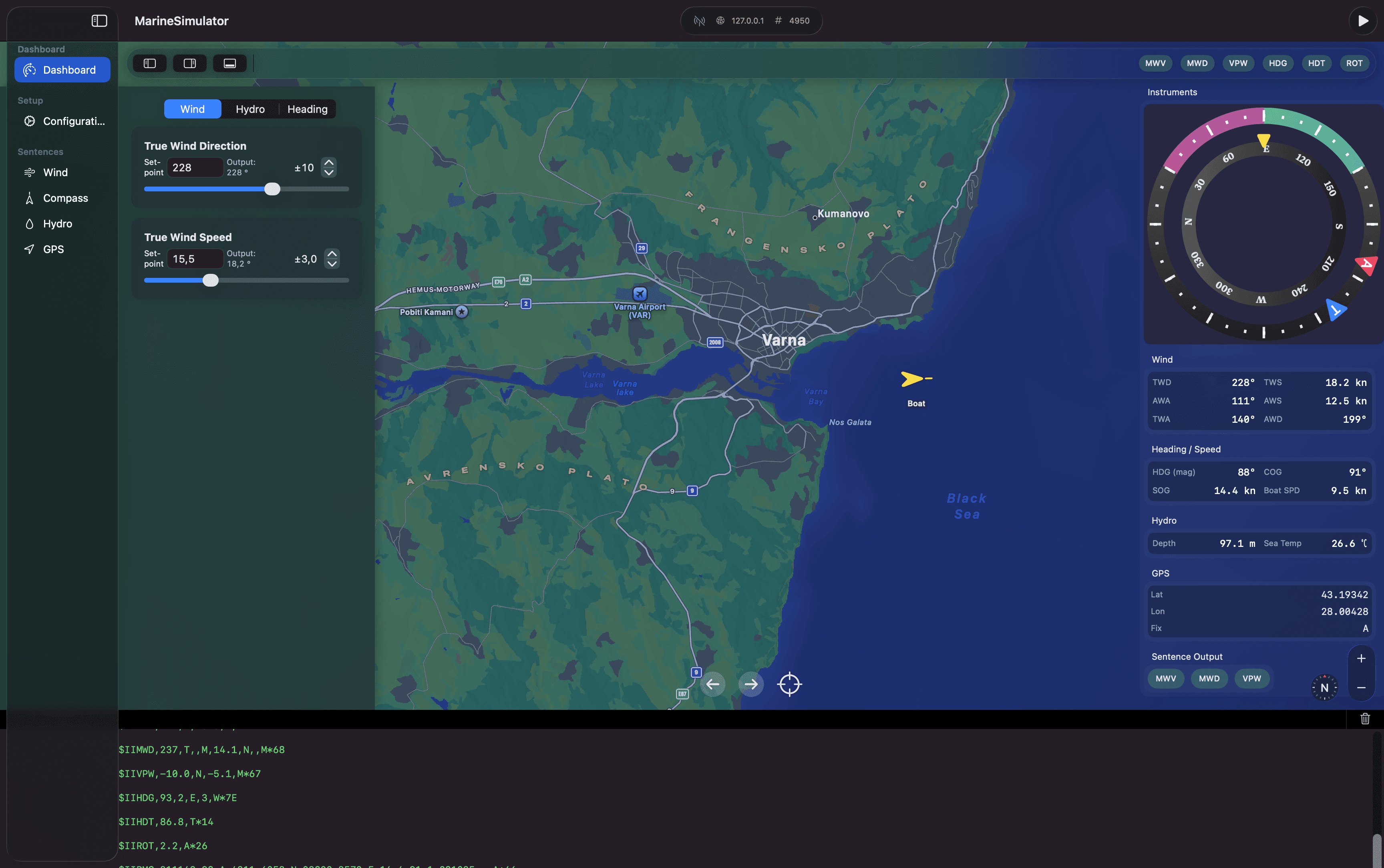 MarineSimulator screenshot 1